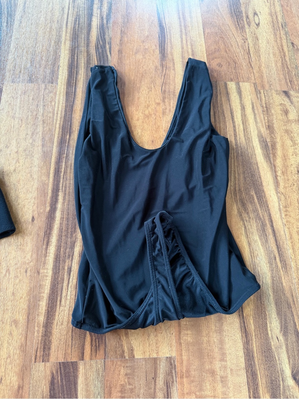 T.J.Maxx Women's Mixed Color Bodysuit bundle — Black, Taupe, Camel - Picture 4 of 17
